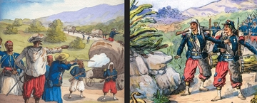 La lucha por el  norte contra los  franceses