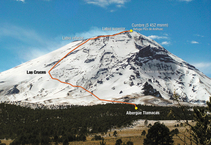 Erupción del Popocatépetl