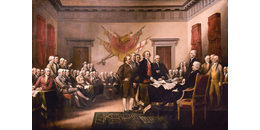 El 4 de julio de 1776 se declara la independencia de los Estados Unidos de América