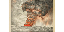 La erupción del Krakatoa y las coloraciones en el cielo que asombraron a México