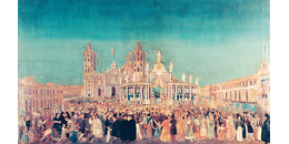 Recuerdos del Zócalo: “Entrada del Ejército Trigarante a la Ciudad de México en 1821”
