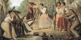 El sarape en el septentrión novohispano