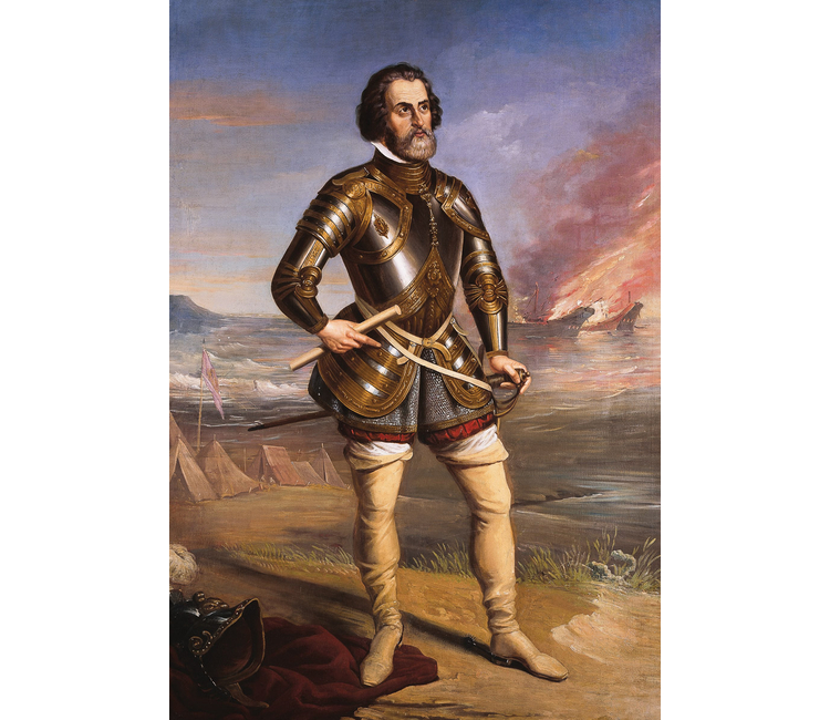 22 de abril de 1519, el desembarco de Hernán Cortés en Veracruz