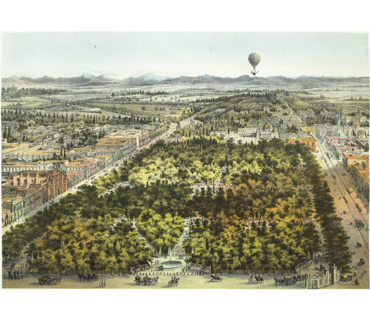La Alameda Central, el primer parque público de la Nueva España 