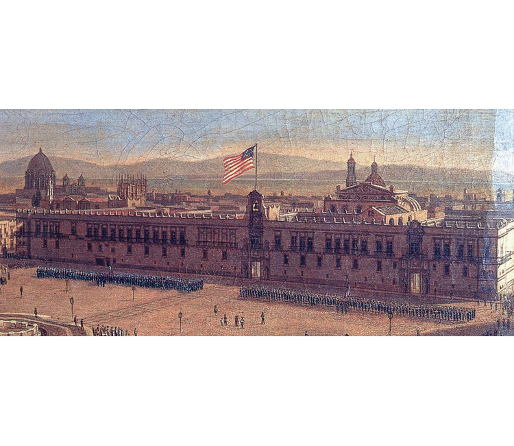 Ciudad de México durante la intervención estadounidense en 1847