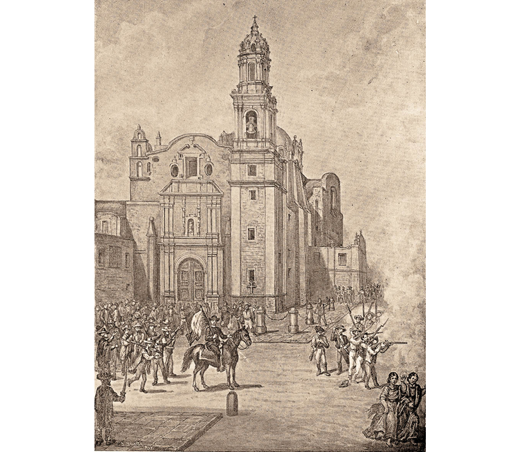 Ciudad de México durante la intervención estadounidense en 1847