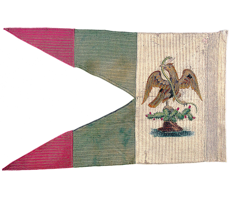 La Bandera de Chapultepec, botín de guerra de los Estados Unidos 