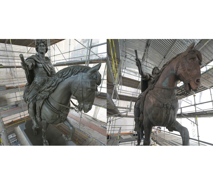 Restauración y conservación de la Escultura Ecuestre de Carlos IV ... Restauración y conservación de la Escultura Ecuestre de Carlos IV ...