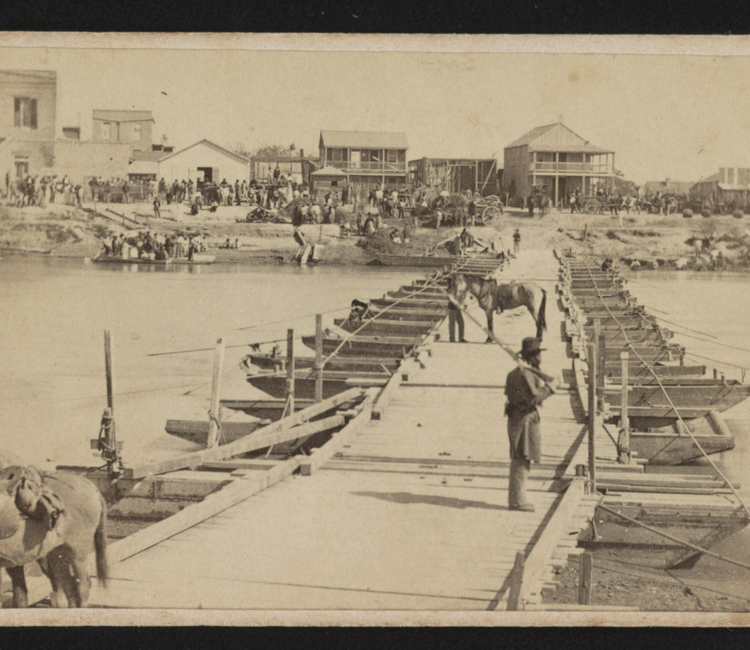 La invasión al puerto de Bagdad en enero de 1866