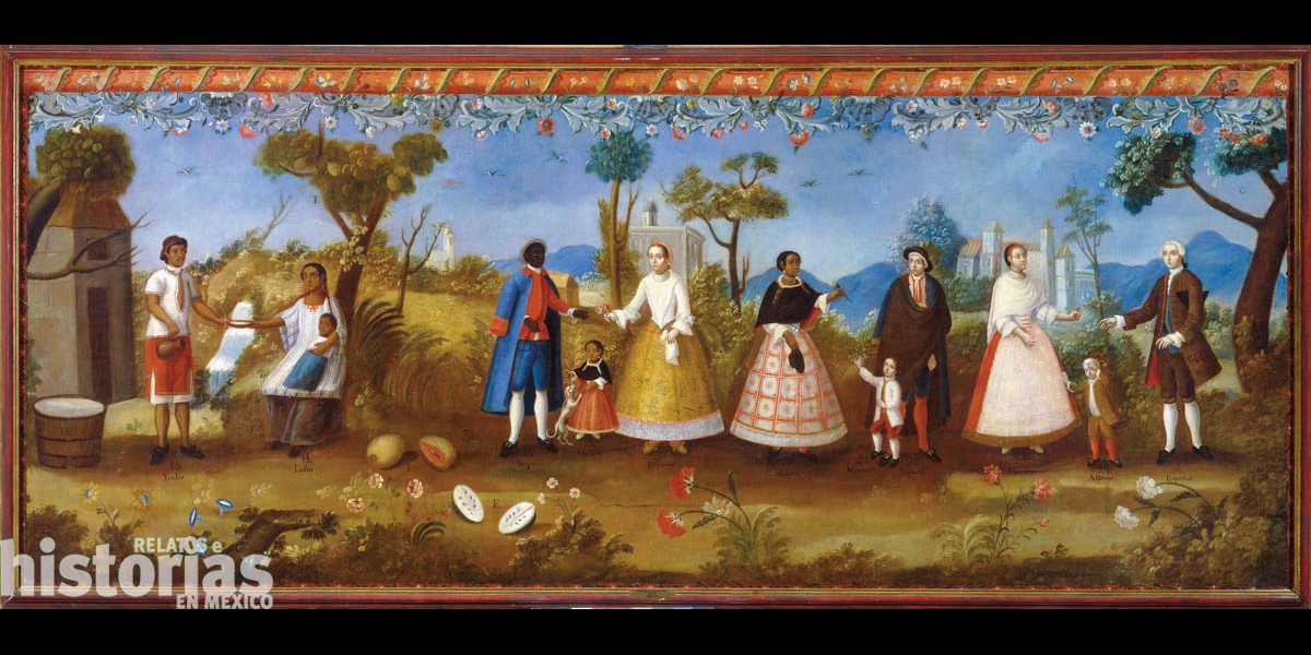 Pintura de castas, un catálogo de la diversidad del mestizaje en Nueva España