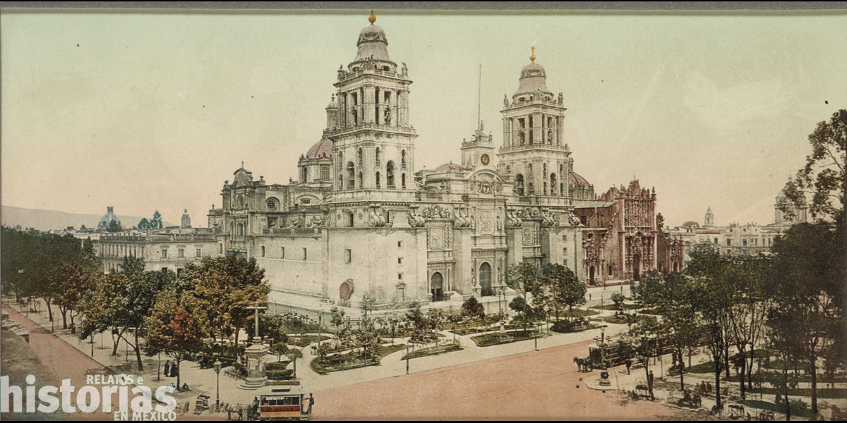 Sorprendente fotografía de 1884: Un instante de historia en la Catedral de la Ciudad de México