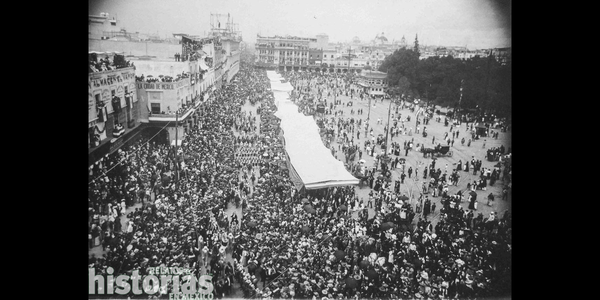 Recuerdos del Zócalo: “Las inolvidables fiestas del Centenario de la Independencia en 1910”