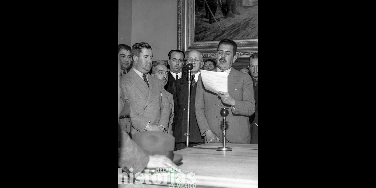 Discurso del presidente Lázaro Cárdenas sobre la expropiación petrolera. Palacio Nacional, 18 de marzo de 1938 (fragmento)