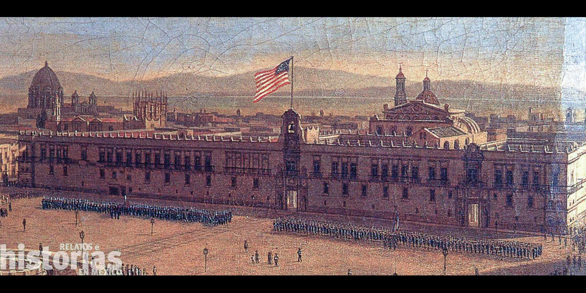 Ciudad de México durante la intervención estadounidense en 1847 | Relatos e  Historias en México