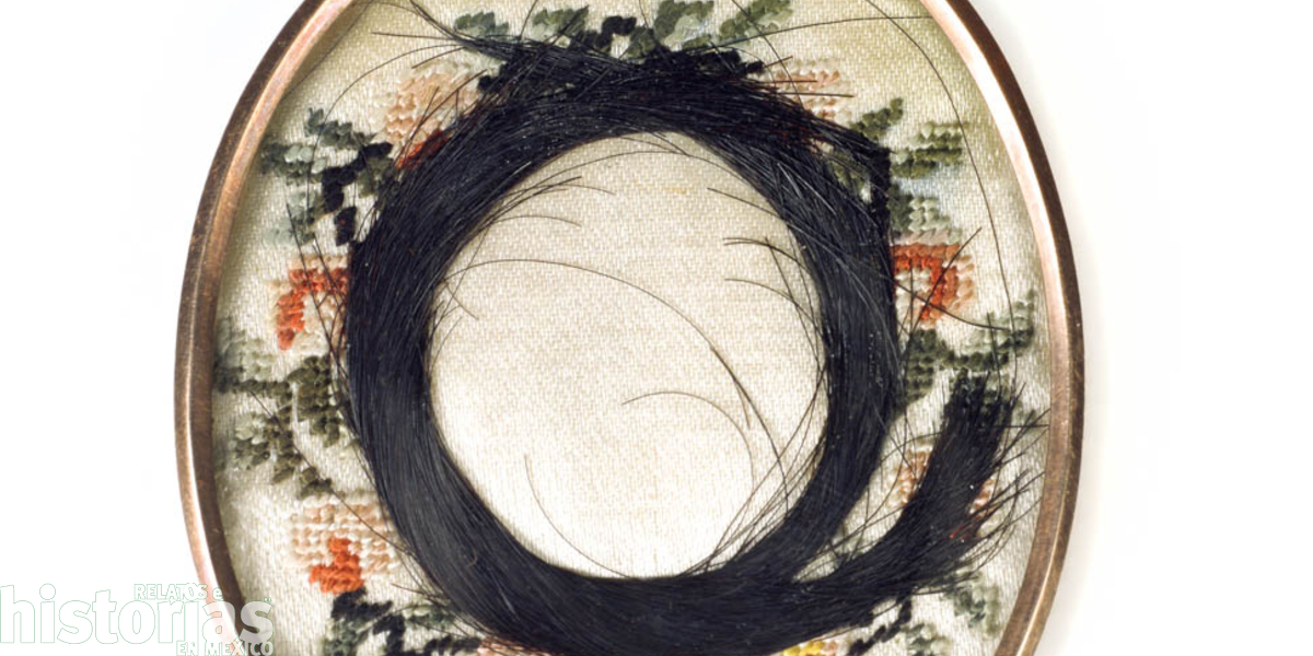 El cabello y la joyería de luto en el siglo XIX
