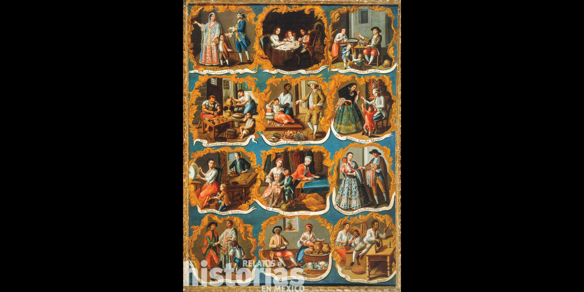 Pintura de castas, un catálogo de la diversidad del mestizaje en Nueva España