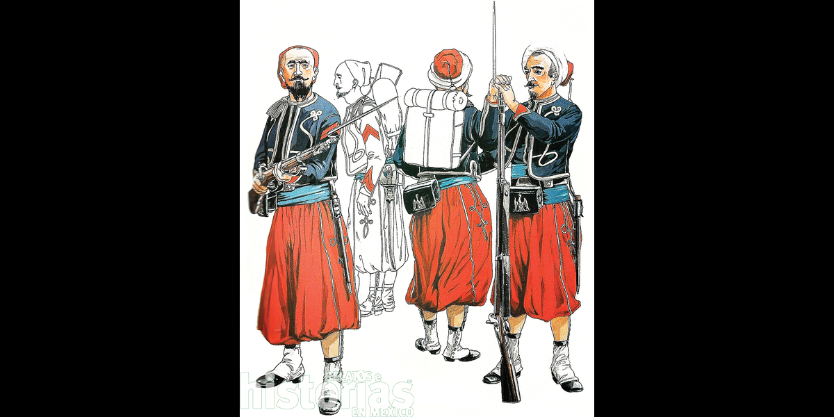 ¿Quiénes eran los famosos zuavos que pelearon en la batalla del 5 de mayo en Puebla?