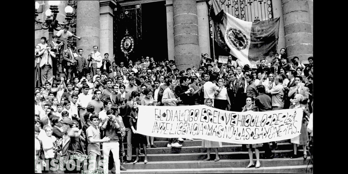 Fotogalería inédita del Movimiento Estudiantil de 1968 