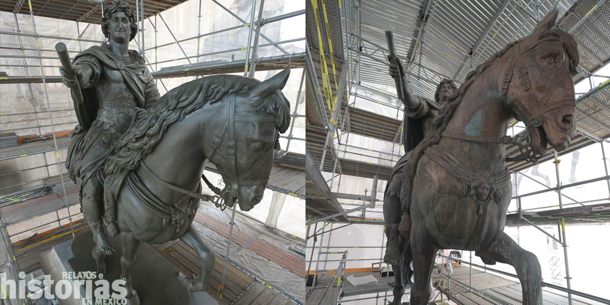 Restauración y conservación de la Escultura Ecuestre de Carlos IV, "El Caballito" 