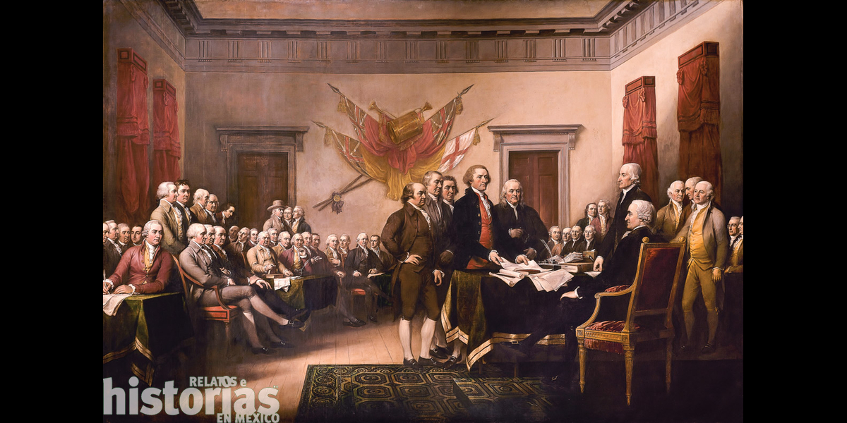 El 4 de julio de 1776 se declara la independencia de los ...