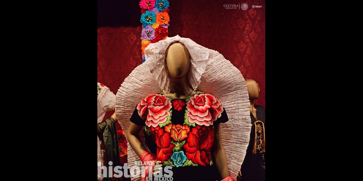 Las flores en el traje regional mexicano | Relatos e Historias en México Las flores en el traje regional mexicano | Relatos e Historias en México