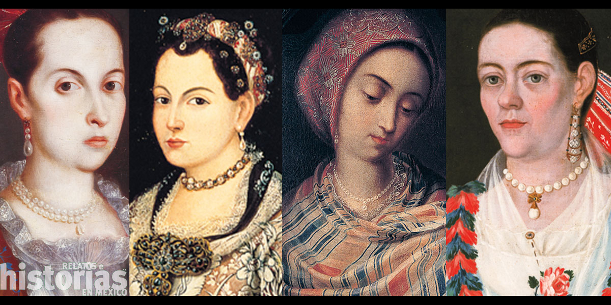 ¿Cuál era la moda de las joyas en la Nueva España?