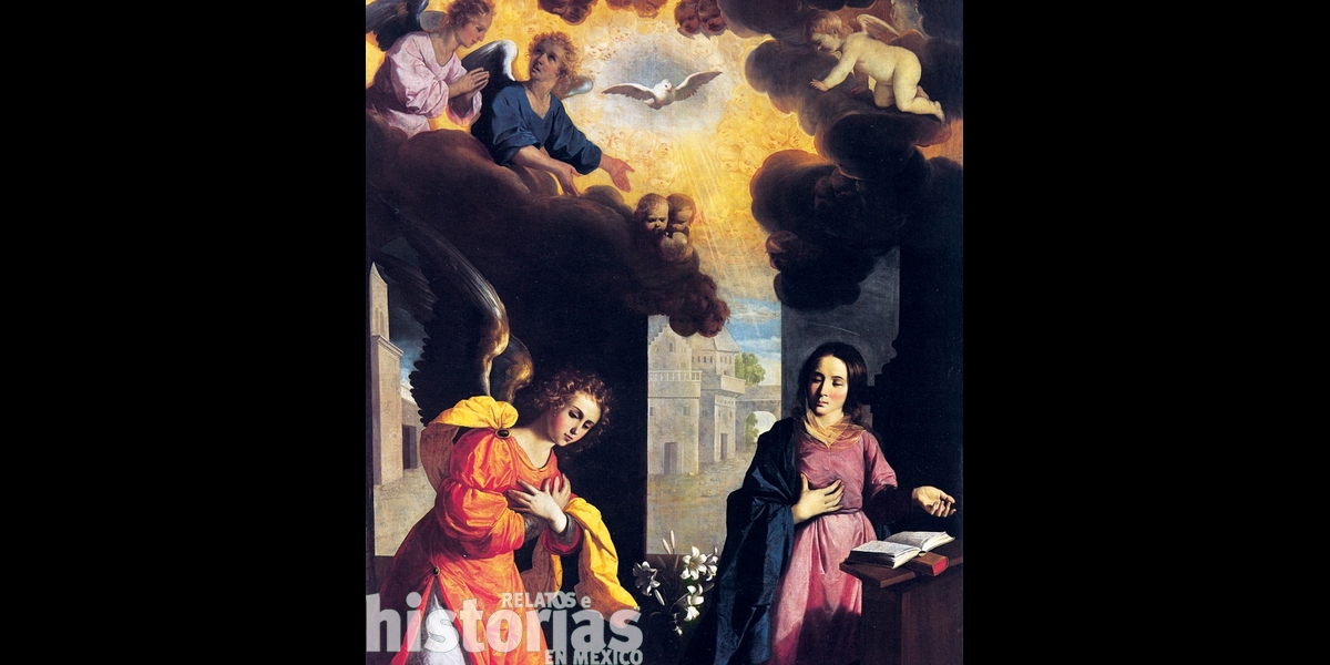 La Anunciación del Ángel Gabriel a la Virgen María