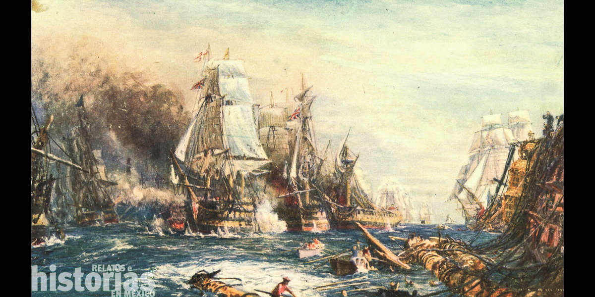 El hundimiento del “Santísima Trinidad”, símbolo del fin del dominio marítimo español