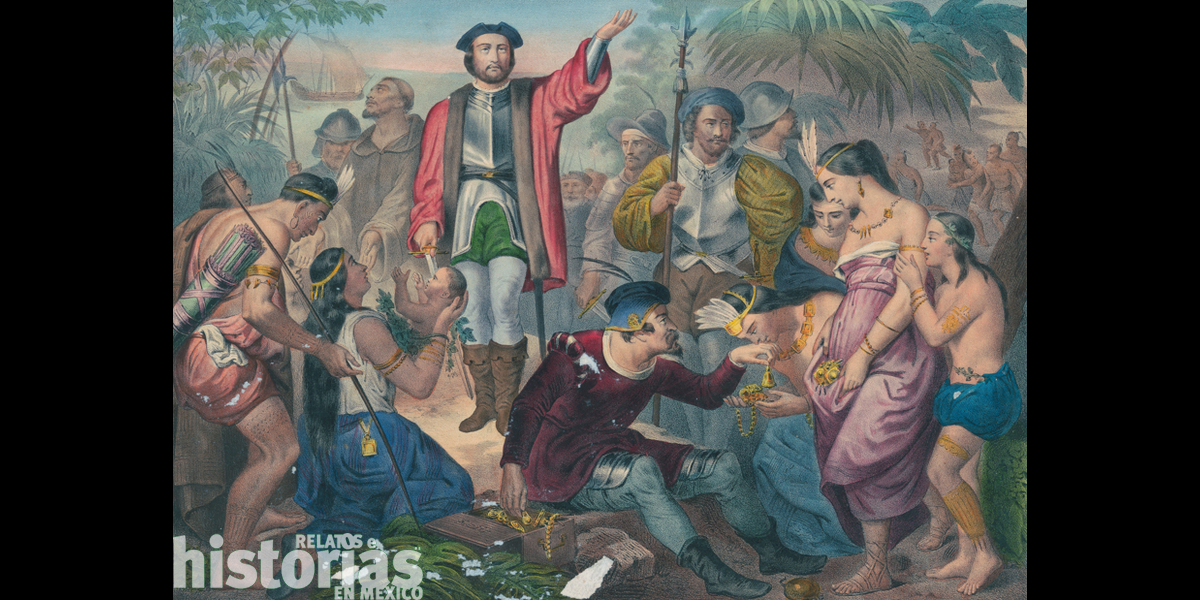 Los españoles engañaron a los indígenas con espejitos? | Relatos e Historias en México Los españoles engañaron a los indígenas con espejitos? | Relatos e Historias en México