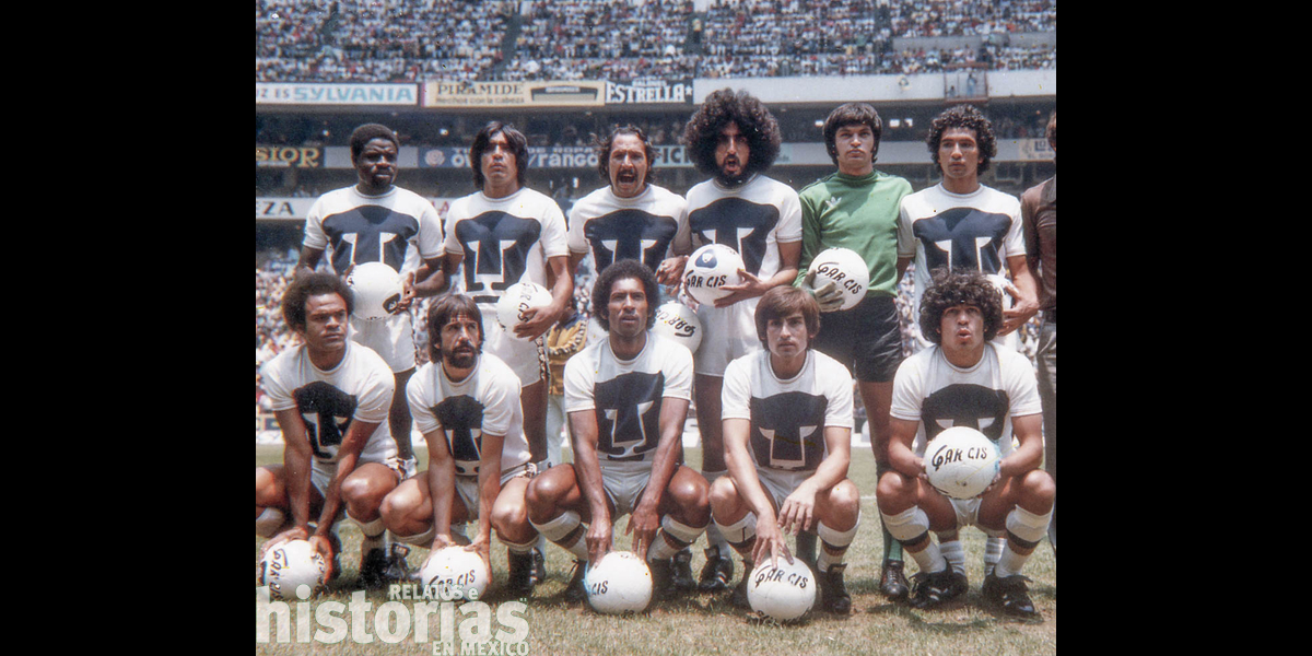 Así obtuvo su primera copa el club de futbol de la UNAM en 1977 
