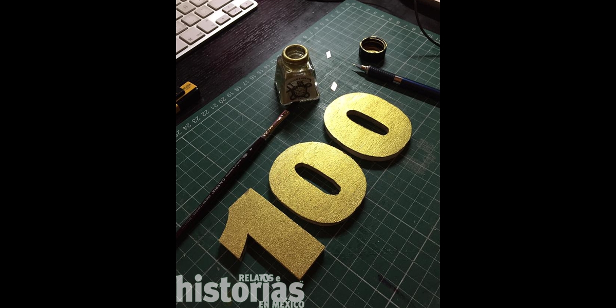 ¿Cómo hicimos la portada conmemorativa de las 100 Ediciones Contando Historias?