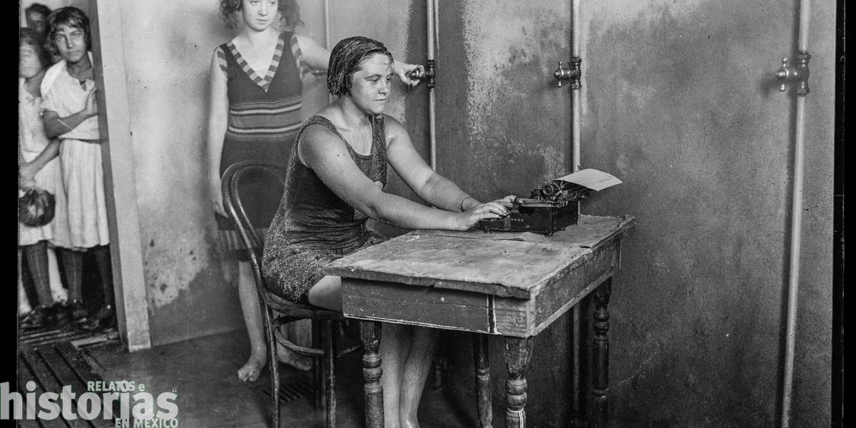 La historia de la máquina de escribir