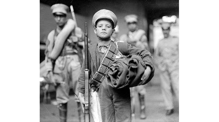 El drama de los niños soldados en la Revolución Mexicana 