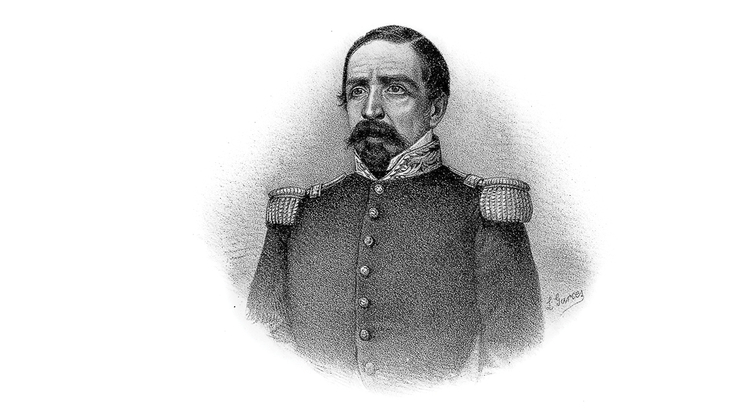 Manuel María Lombardini, militar destacado en la batalla contra Estados Unidos