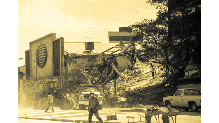 Narración para la XEW de Jacobo Zabludovsky en el terremoto de Mexico 85