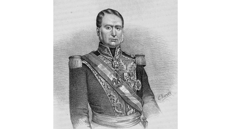 Mariano Arista. Bajo su mando se dieron los primeros encuentros de México contra los Estados Unidos en 1846