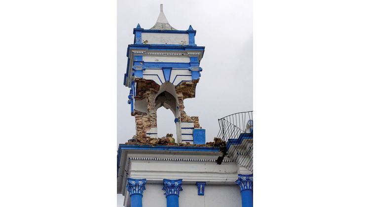 Afectaciones al Patrimonio Cultural por sismos de septiembre de 2017