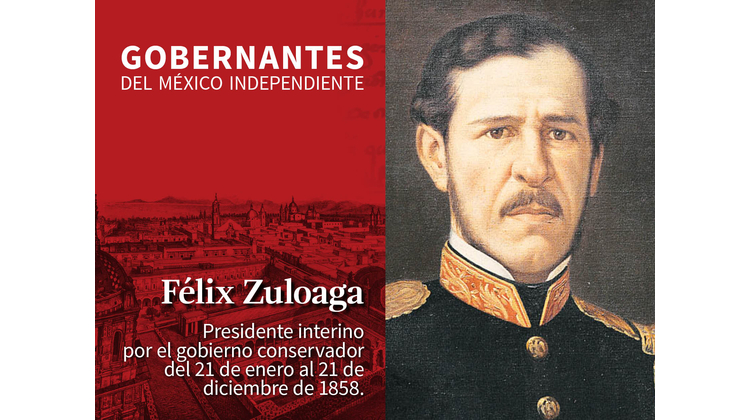Félix Zuloaga (Presidente Interino del 21 de enero al 21 de diciembre de 1858)