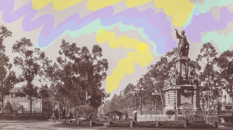 El almirante de bronce, la historia de una estatua