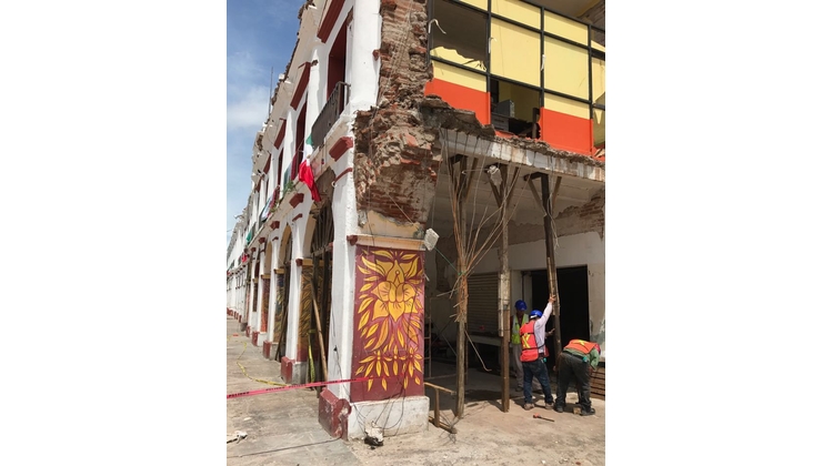 La Secretaría de Cultura y el INAH emprenden acciones para recuperar inmuebles históricos afectados por los sismos de septiembre pasado
