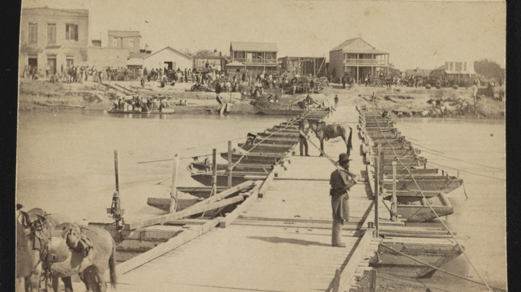 La invasión al puerto de Bagdad en enero de 1866