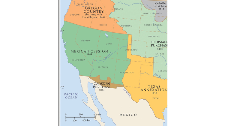 De cuando México vendió el territorio de La Mesilla a Estados Unidos 