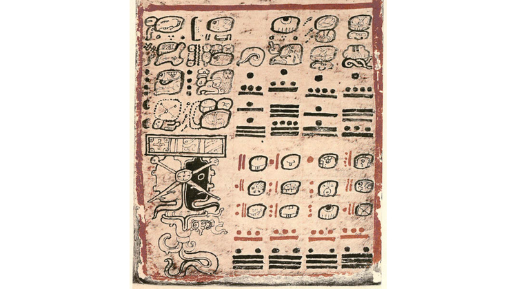 Eclipses solares registrados en el Códice Dresde de origen maya 