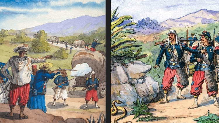 La lucha por el  norte contra los  franceses