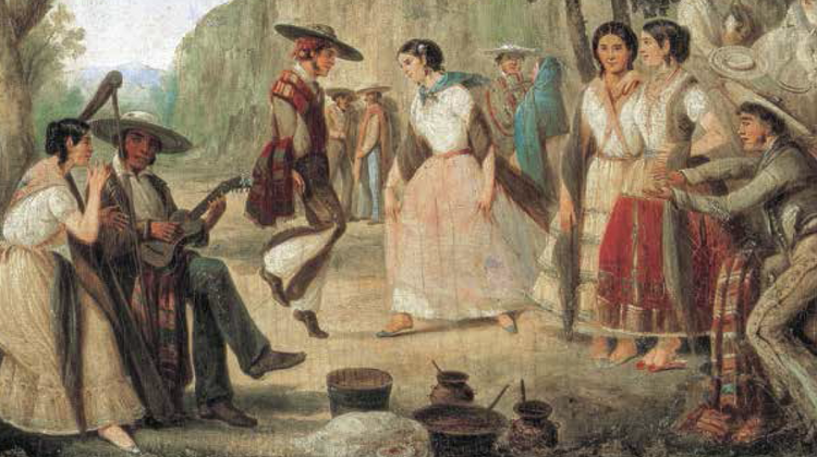 El sarape en el septentrión novohispano