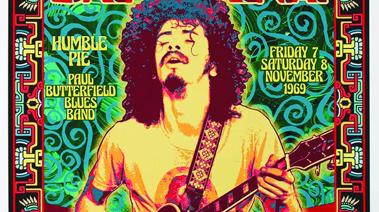 Carlos Santana, el eterno hippie de la guitarra electrizante