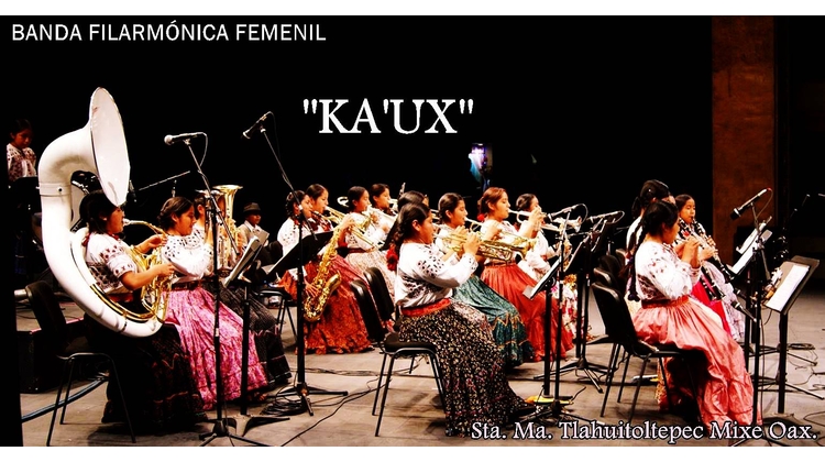 ¿Conocen las filarmónicas mixes de Santa María Tlahuitoltepec, Oaxaca?